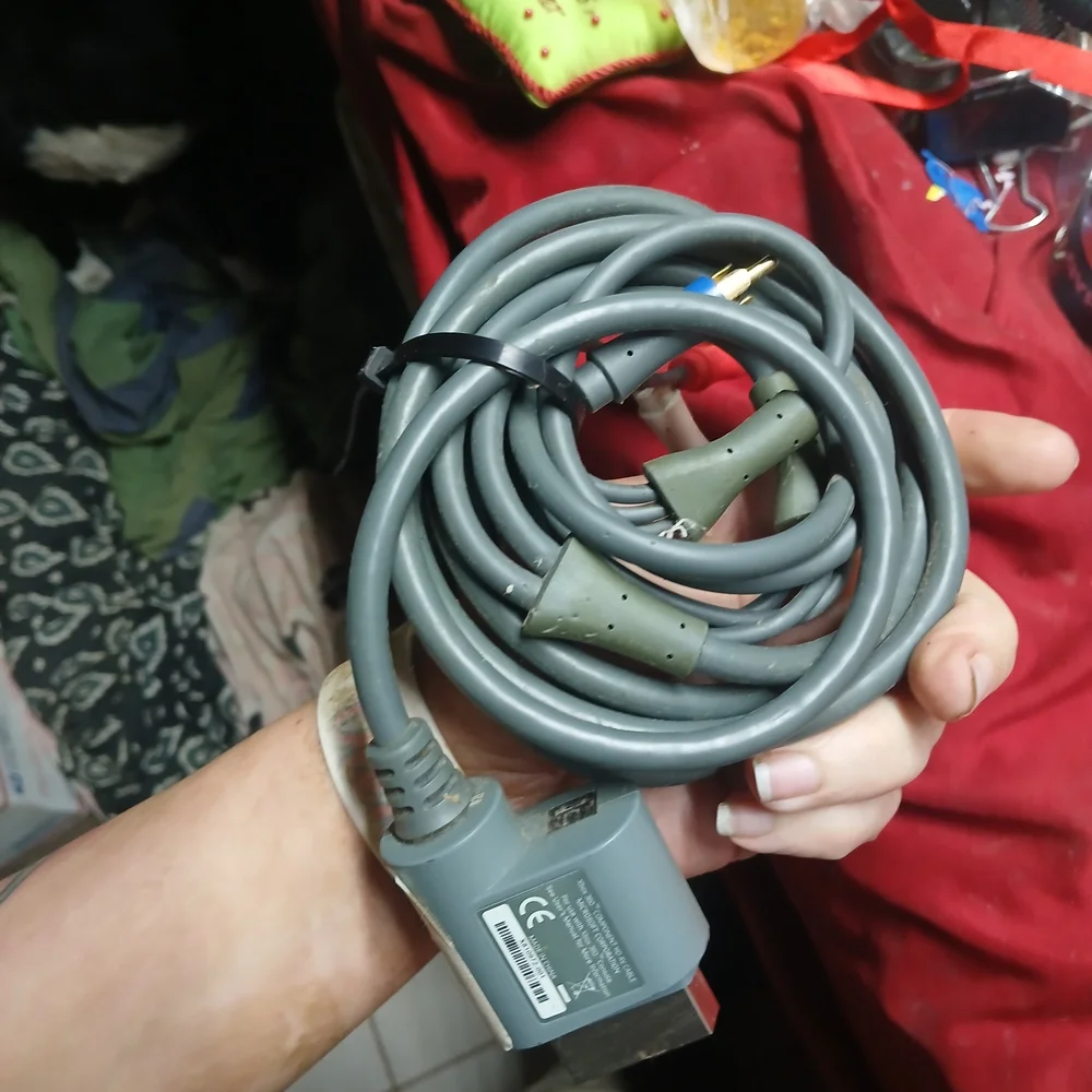 Microsoft Xbox 360 Component HD AV Cable used to connect an Xbox 360 console to